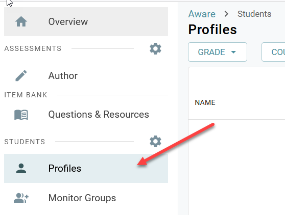 A screenshot of a profile  Description automatically generated