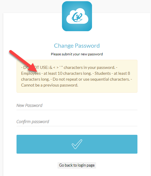 SSO Password Resettingfrom ClassLink Login Screen